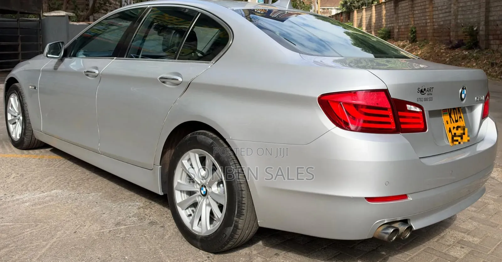 BMW 523i 2012 Silver