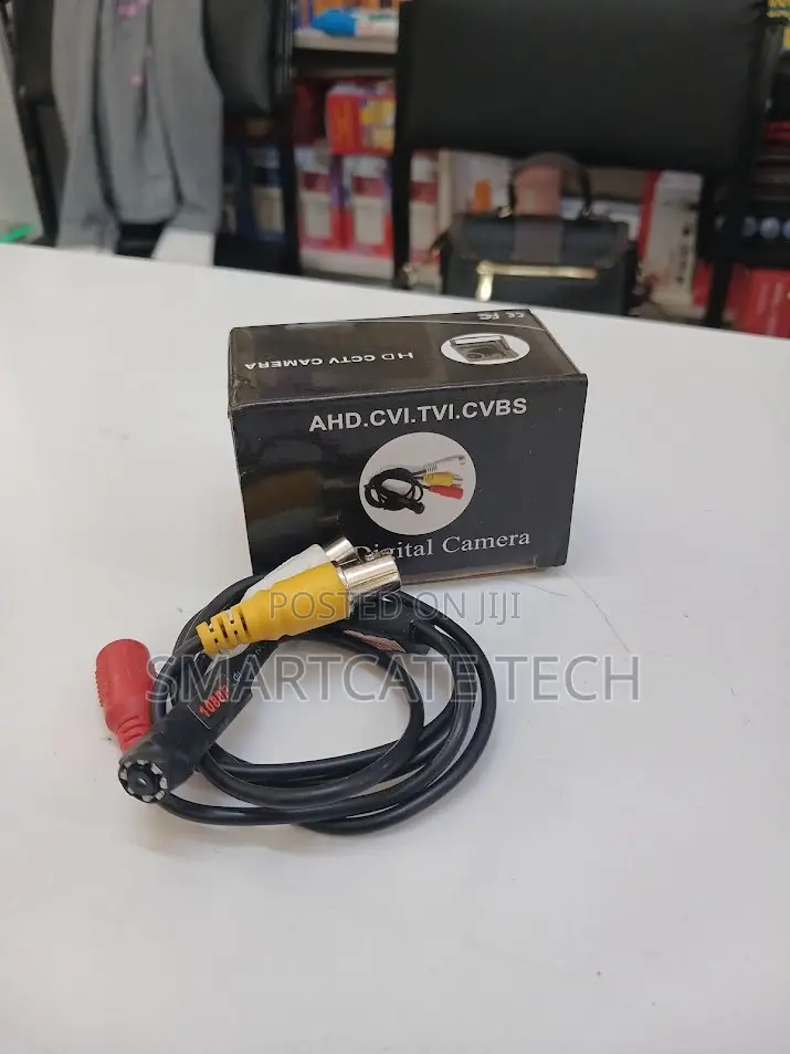 DVR Security Camera With Compact Pinhole Lens Design