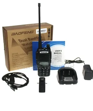 Baofeng UV-82 Portable Radio With Dual PTT Buttons