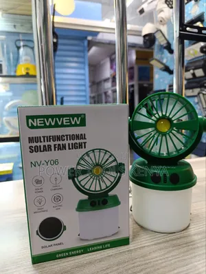 Newvew NV-Y06 Solar Fan Light,