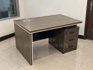 Brown Modern Executive Office Desk