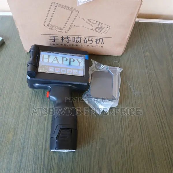 Handheld Inkjet Printer for Marking Numbers, Expiry Date, Logos
