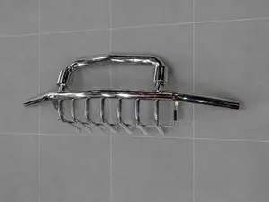 Toyota Harrier Front Bull Bar (Chrome)