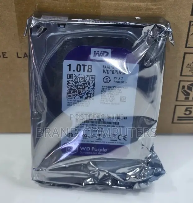 1TB WD Surveillace Hard Disk