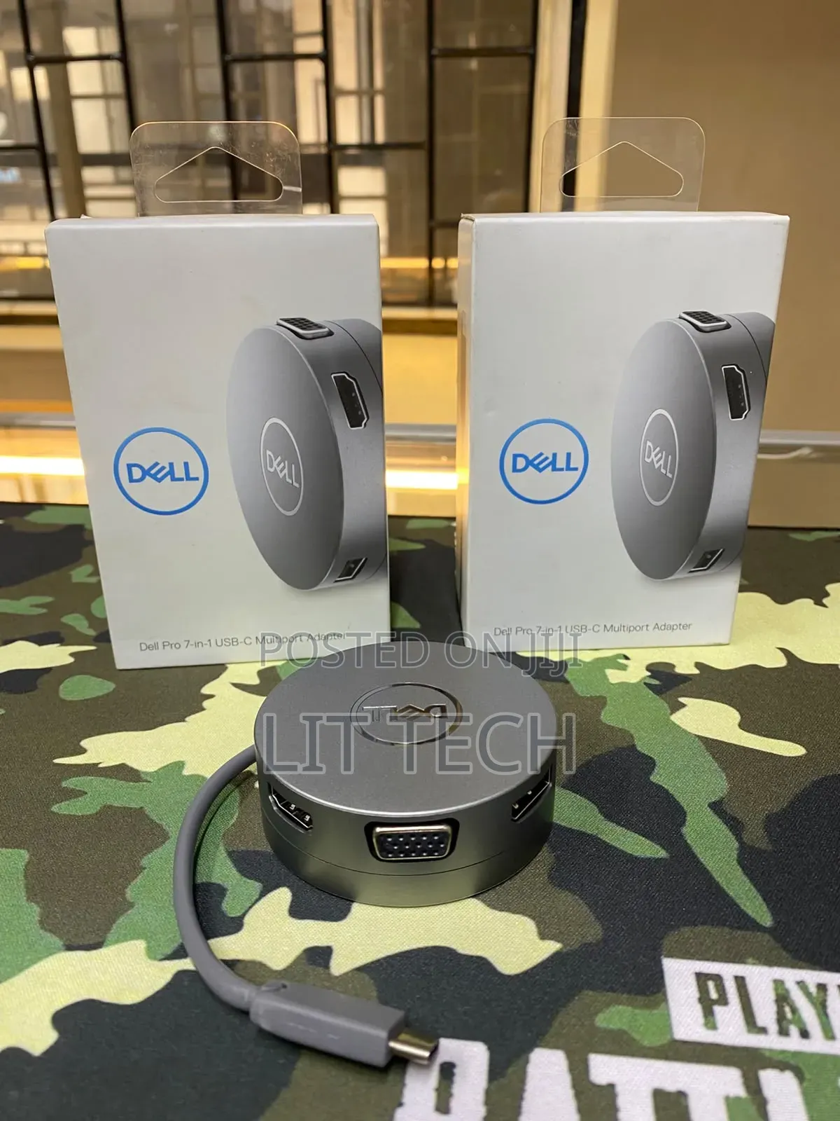 Dell Pro 7-in-1 USB-C Multiport Adapter (Model: DA310)