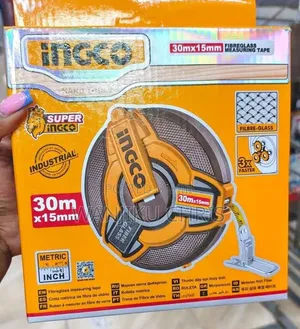 Ingco 30m Fibreglass Measuring Tape