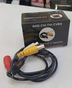 Miniature CCTV Pinhole Camera Supporting Up to 1080p Resolution