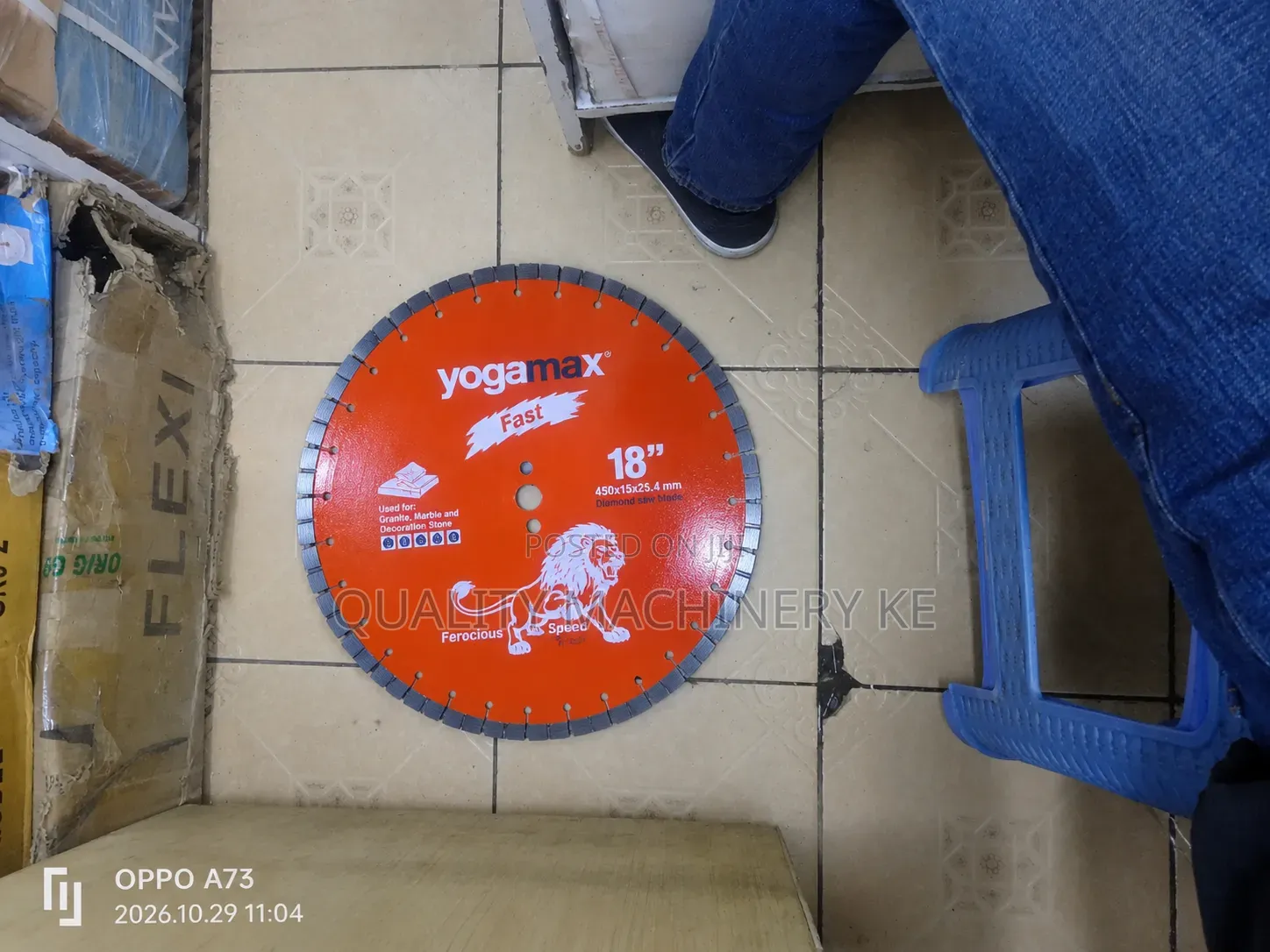Yogamx 18" Diamond Disk
