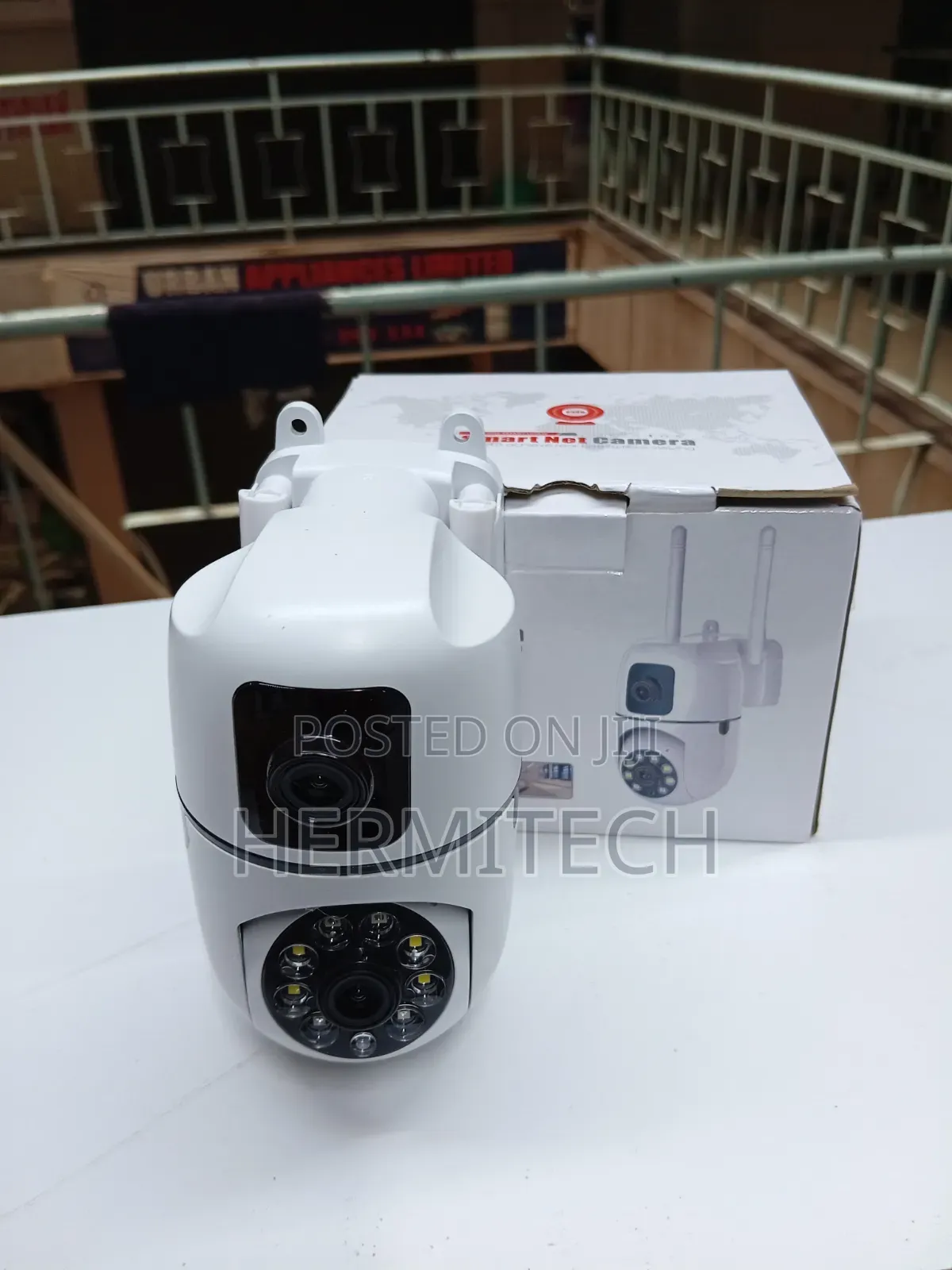 V380 Dual Lens Wireless CCTV Camera for Clear Night Vision