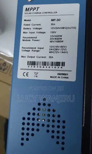 30amps MPPT Charge Controller