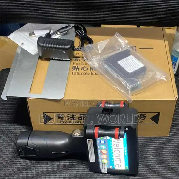 Handheld Inkjet Printer 12.7mm Touchscreen Portable Multifunctional