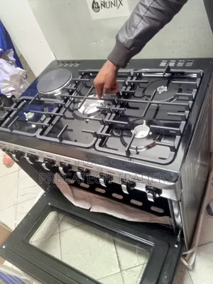 Nunix 60×90 4+1 Gas Cooker With Electric Plate