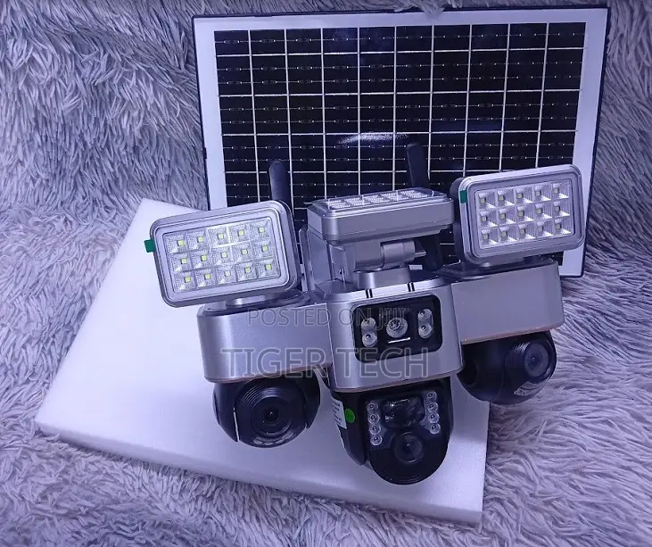 Homes, Farms 4G Triple Lens Solar Security Camera- VTS-30