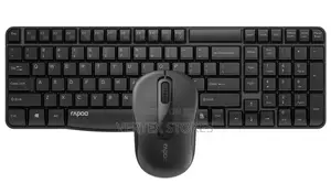Rapoo Wireless Keyboard & Mouse X1800s - Black