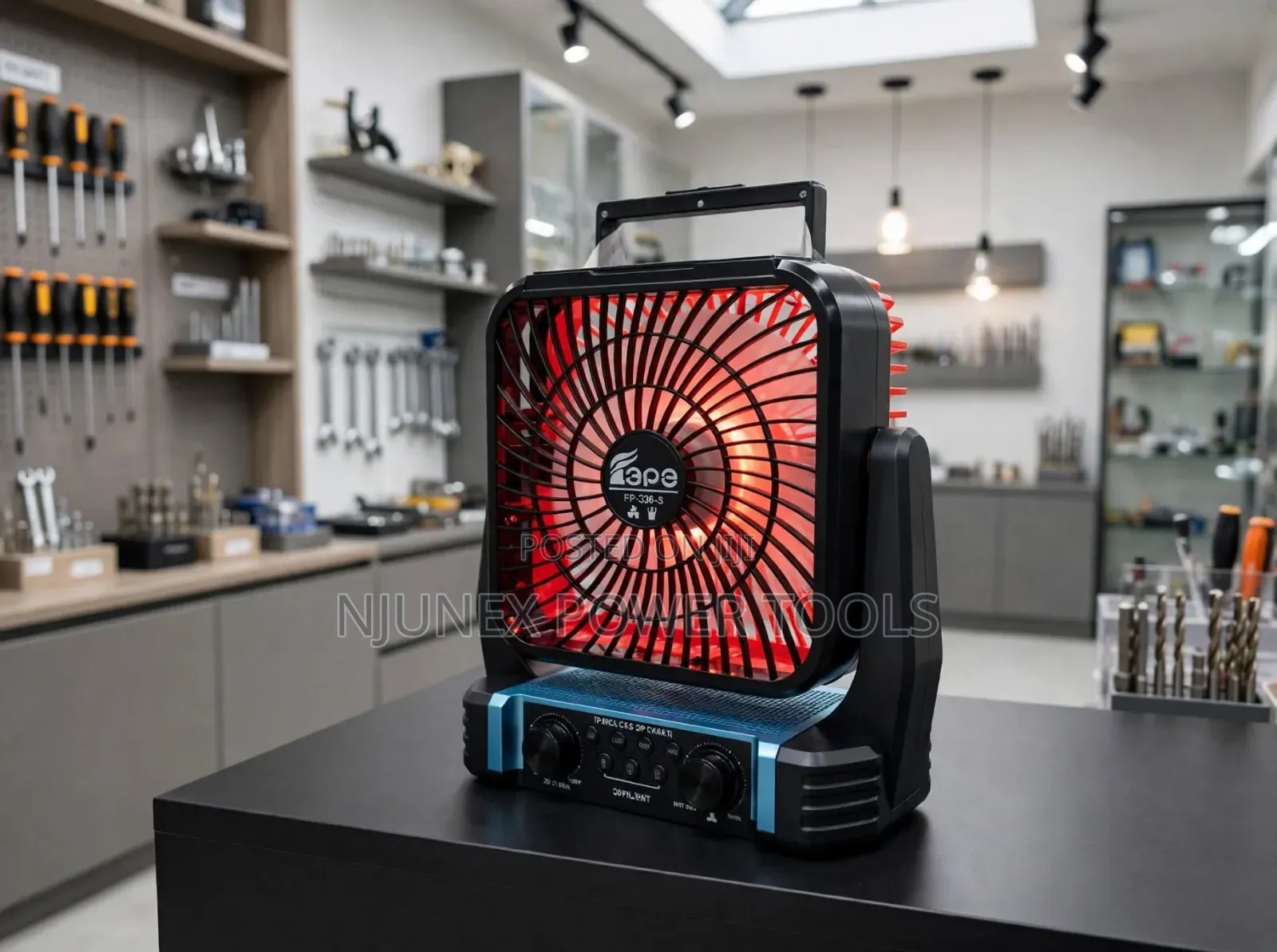 Solar Fan With BT Speaker/Radio