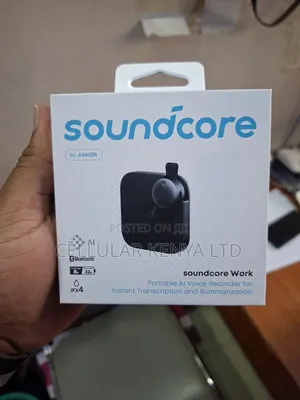 Anker Soundcore Work AI Voice Recorder – Black