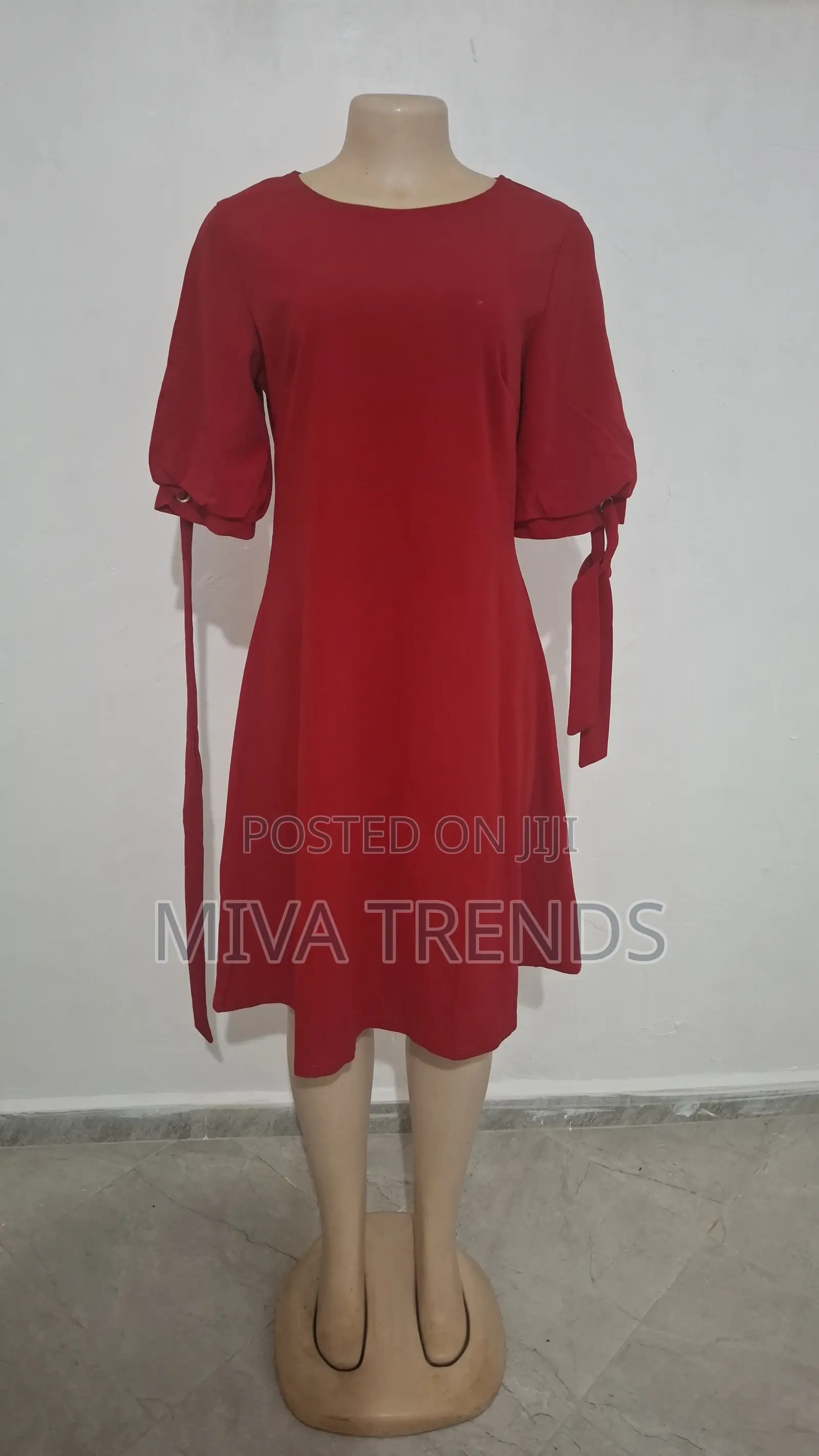 Classy,flattering Red Dress
