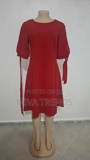 Classy,flattering Red Dress