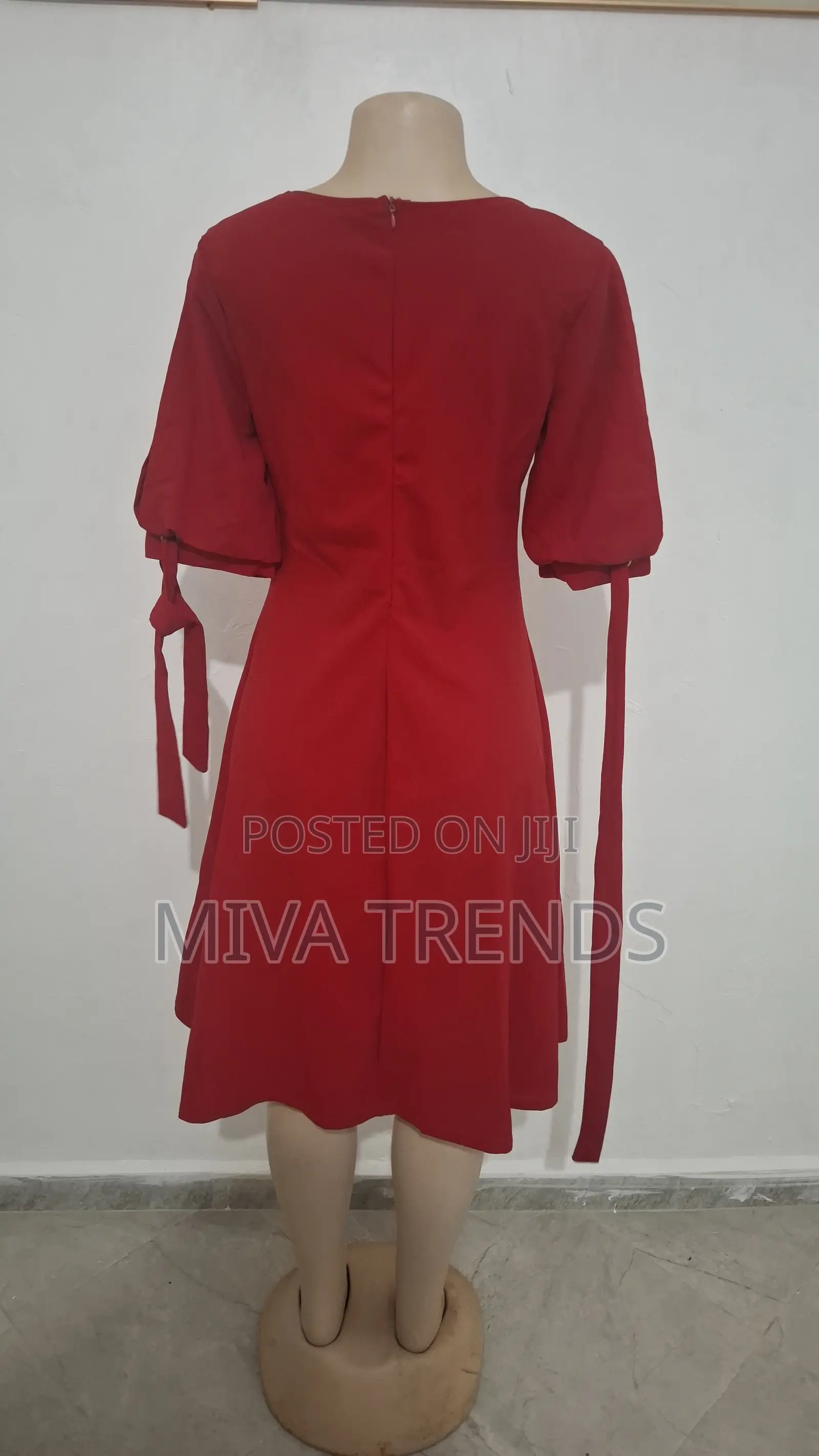 Classy,flattering Red Dress