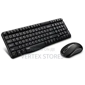 Rapoo Wireless Keyboard & Mouse X1810 - Black