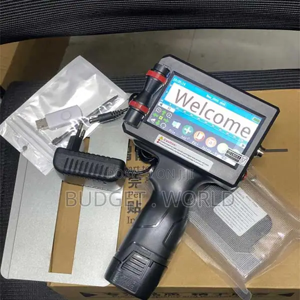 42ml Quick-Dry Ink Rechargeable Handheld Inkjet Printer 12.7mm 600 DPI