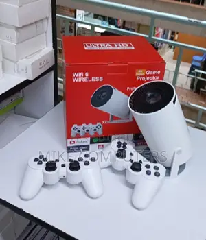 HY300 Android Mini Projector With Gaming Controllers
