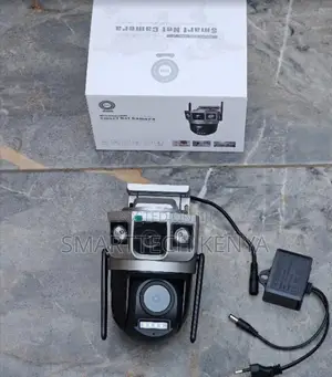4G 3LENS CCTV CAMERA 360° Rotation, 3lens HD Camera, Motion Detection