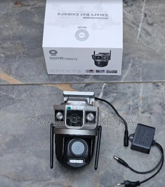 4G 3LENS CCTV CAMERA 360° Rotation, 3lens HD Camera, Motion Detection