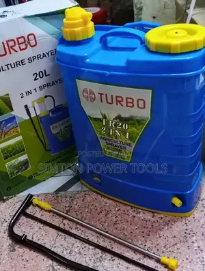Turbo TR20 2-in-1 Manual and Battery Knapsack Sprayer (20L).