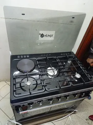 Nunix 4+1 Freestanding Cooker – With Wok Burner