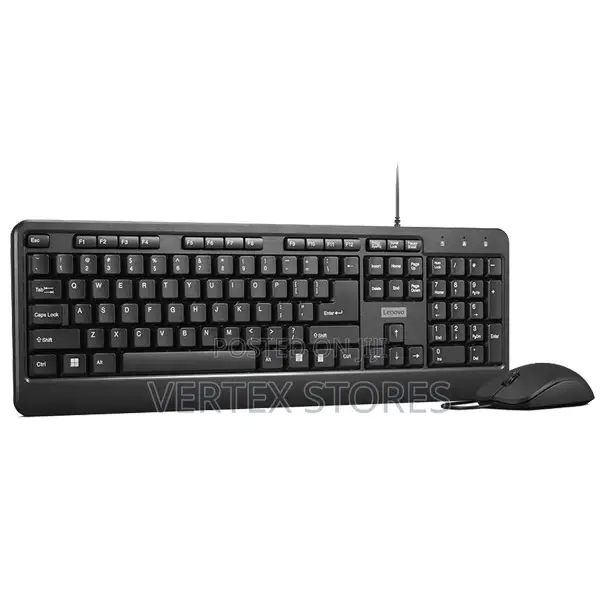 Lenovo 160 Wired Keyboard & Mouse Combo