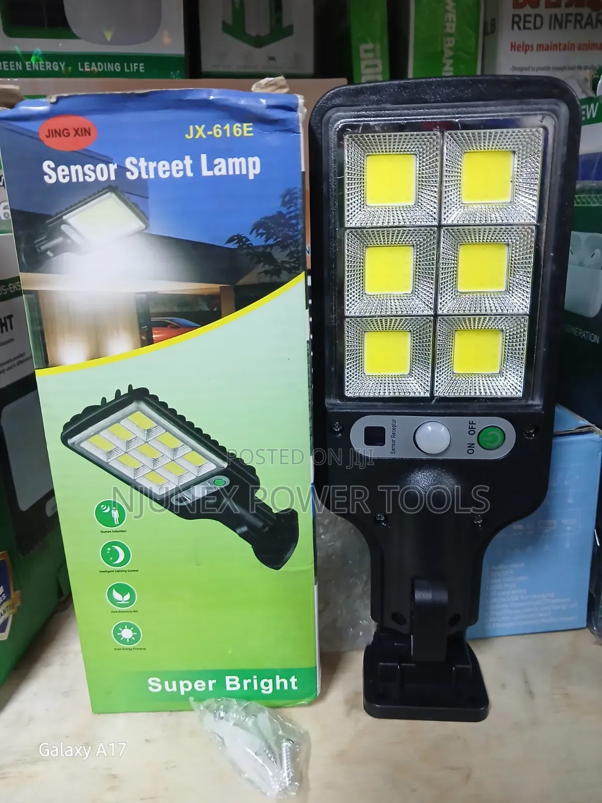 Jing Xin JX-616E Solar Sensor Street Lamp