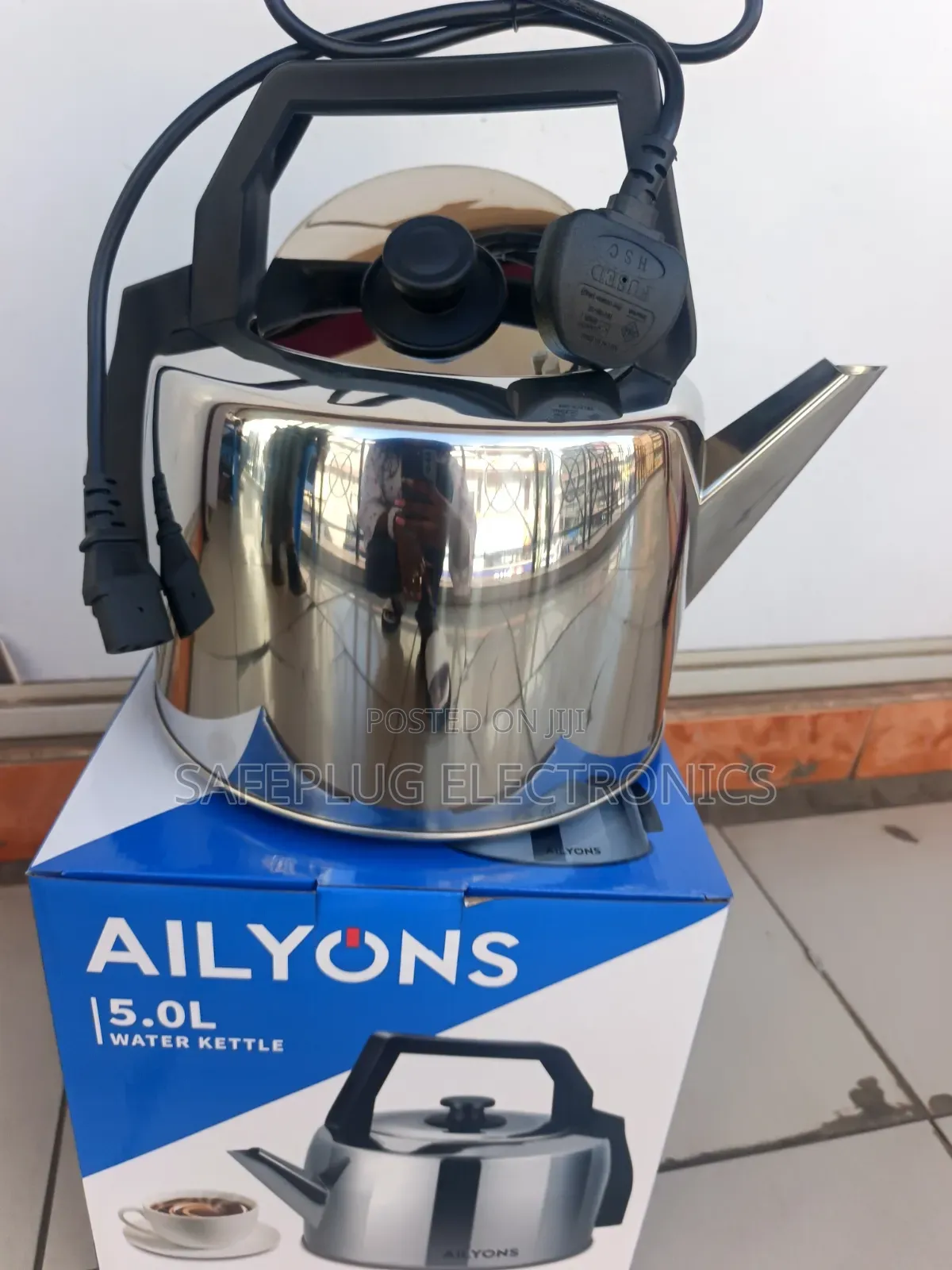 Ailyons 5L Automatic Shut-Off Stainless Steel Electric Kettle