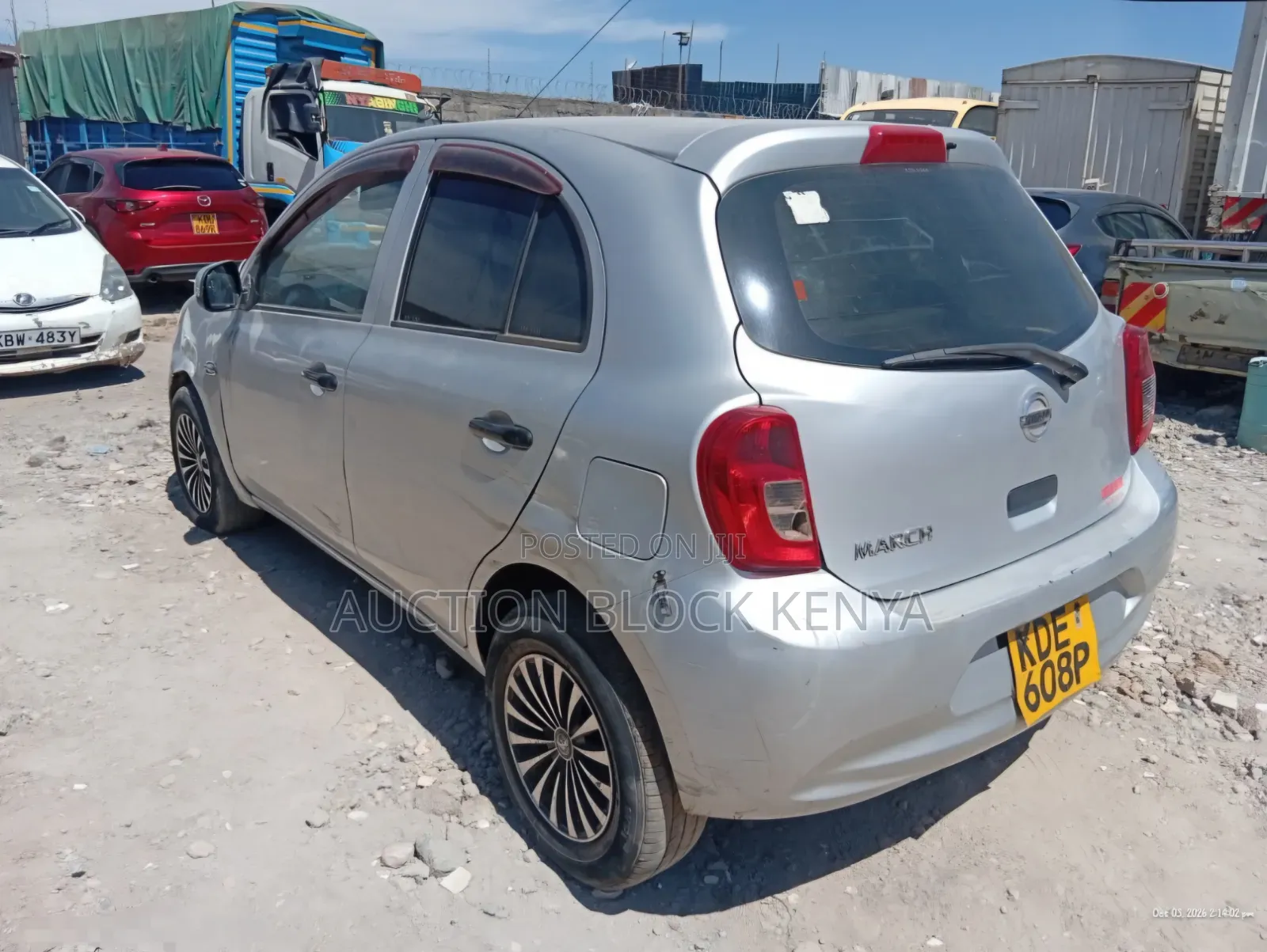Nissan March 2014 Silver