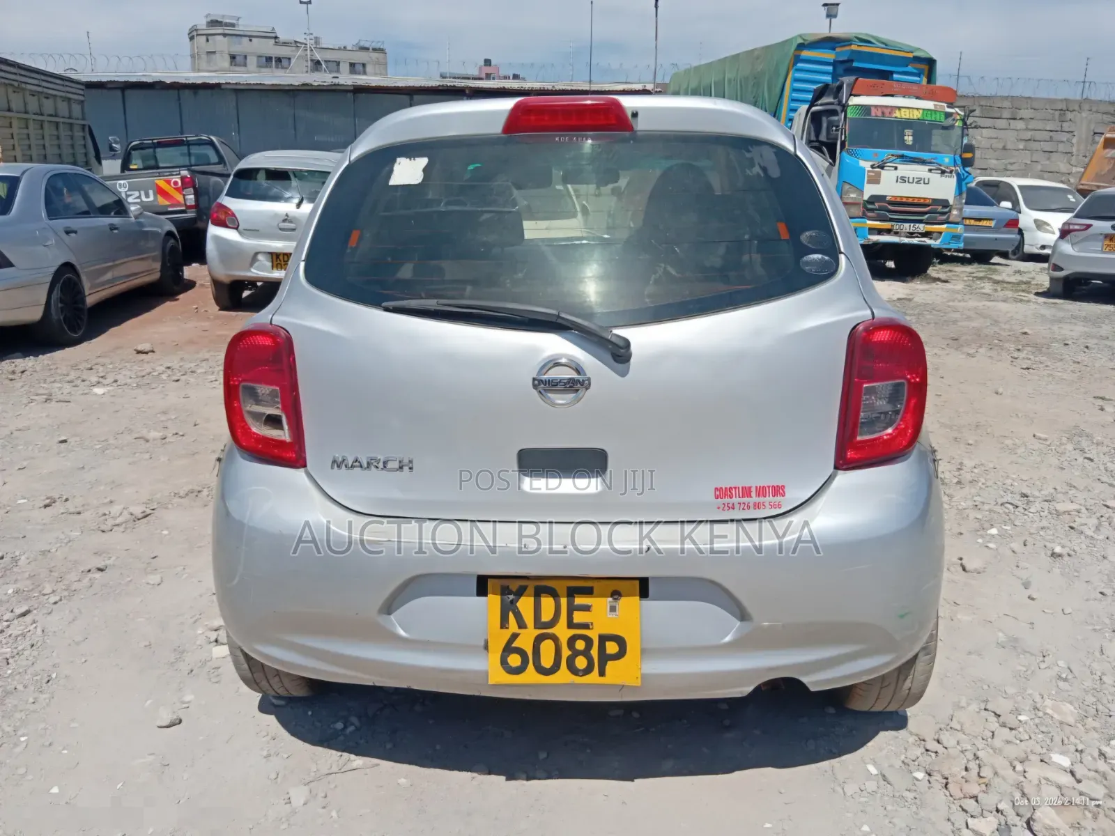 Nissan March 2014 Silver