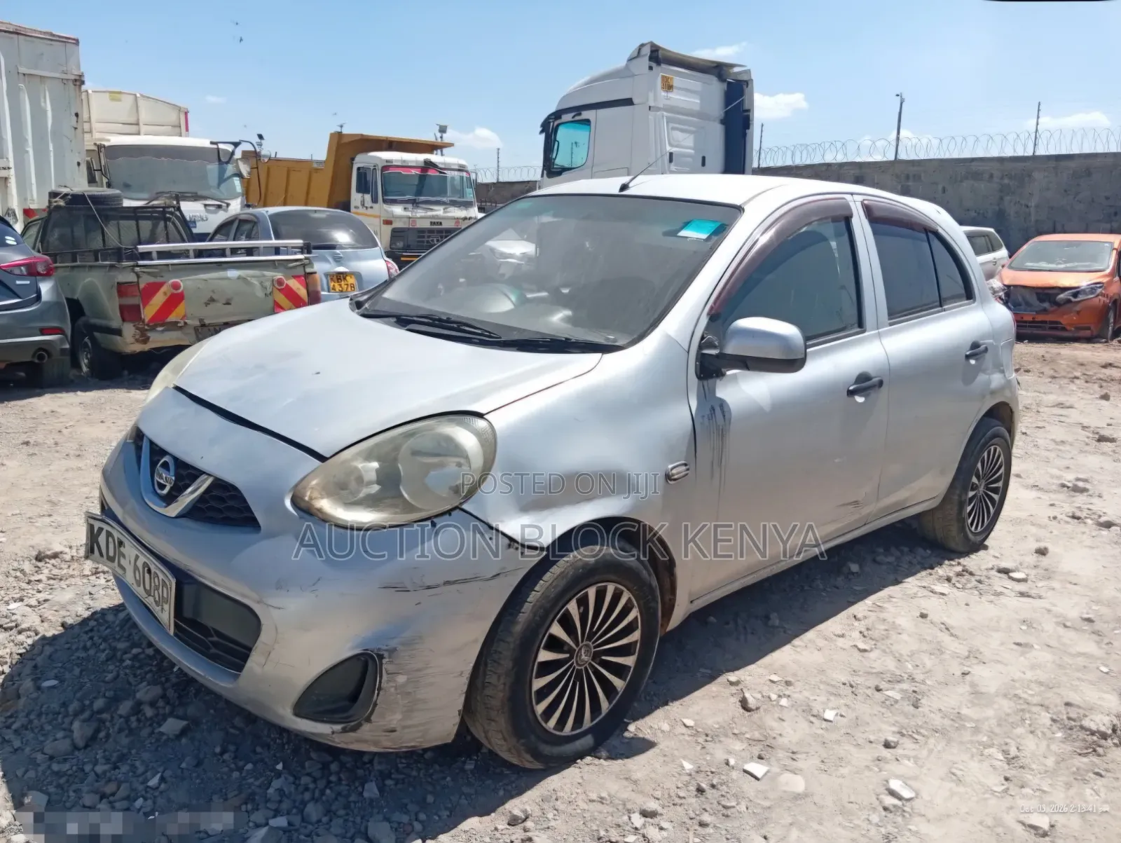 Nissan March 2014 Silver