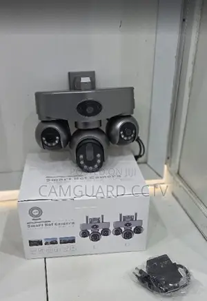 Wifi V380 Pro 3-Lens Multi-View Panoramic Outdoor AC Security Camera