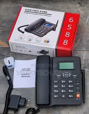 6588 Dual SIM Card Deskphone for Office/Home Etc