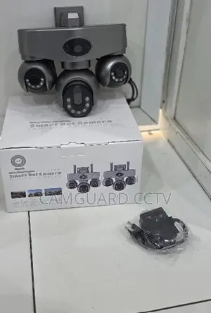 WIFI V380 Pro 3-Lens Full Color Night Vision PTZ Dome Camera