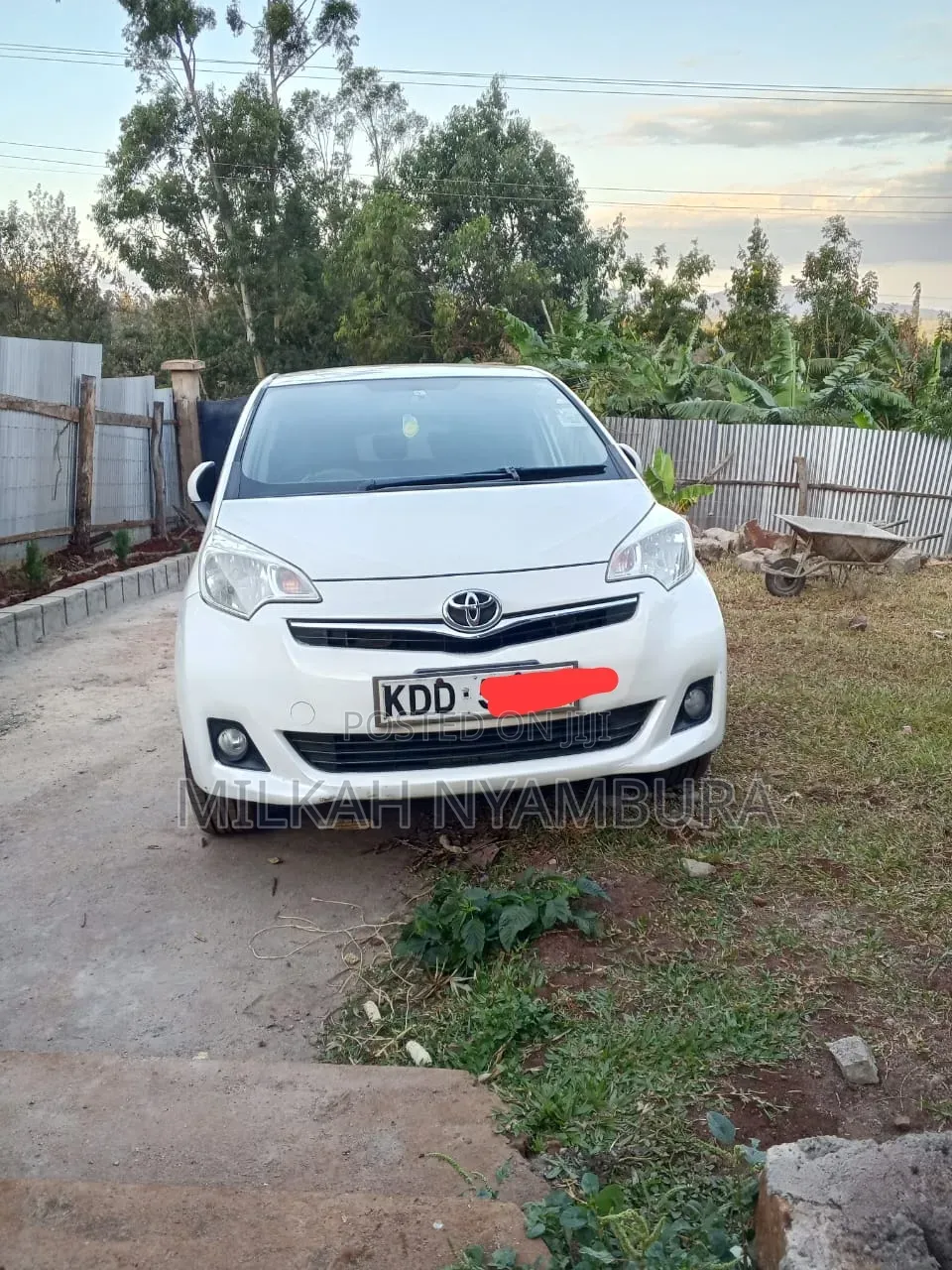 Toyota Ractis 2014 White