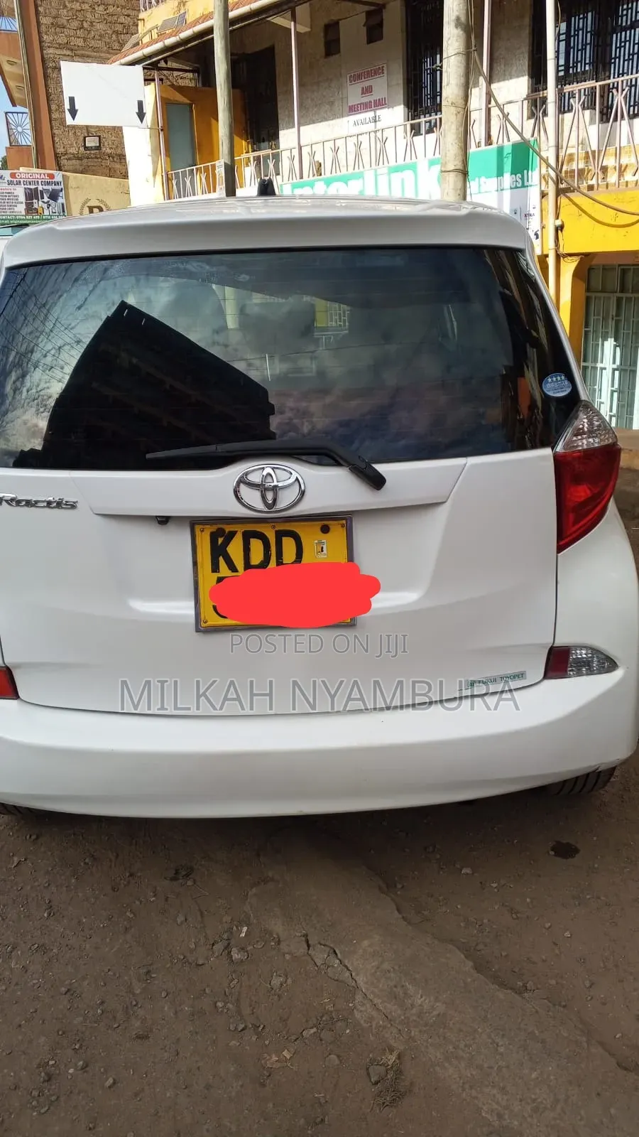 Toyota Ractis 2014 White