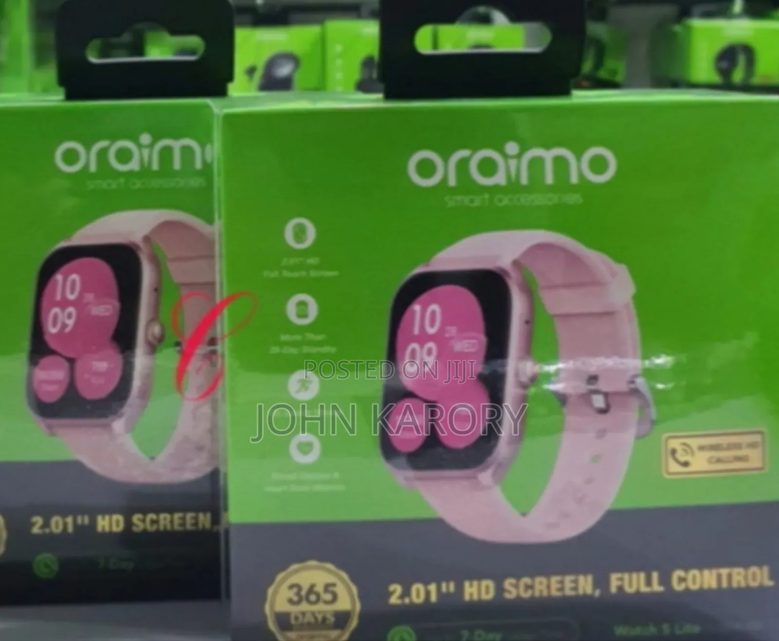 Oraimo Smartwatch With 2.01-Inch HD Display