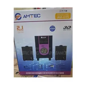 Amtec Am-015 2.1ch 4000w Active Subwoofer Speaker System