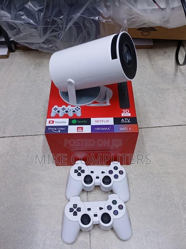 HY300 Smart Game Projector With 2 Wireless Pads - main view