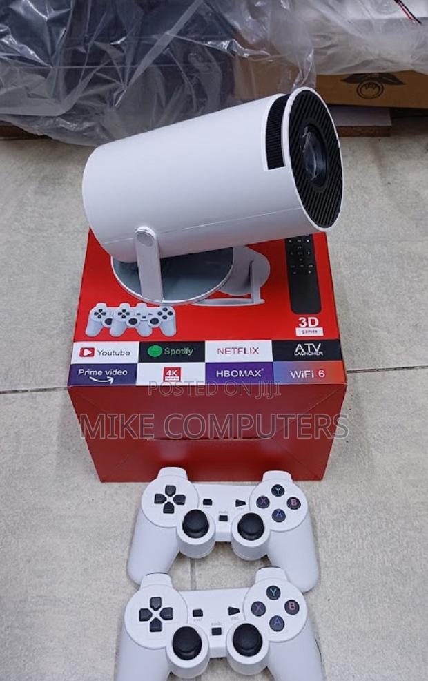 HY300 Smart Game Projector With 2 Wireless Pads - thumbnail 2