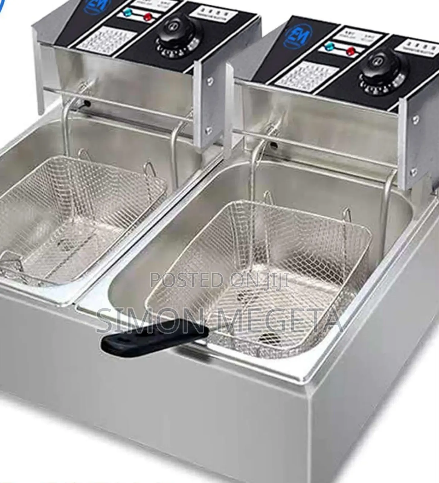 Deep Fryer Electromate Double