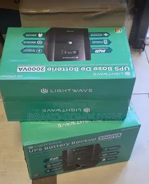 Lightwave 2000VA 1200W Line Interactive UPS With AVR With 4 Ports
