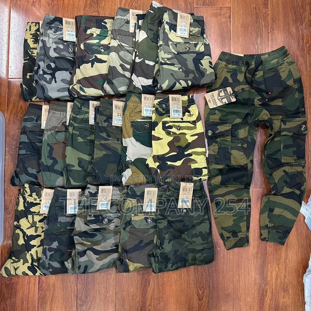 Cargo Camouflage Unisex Pants