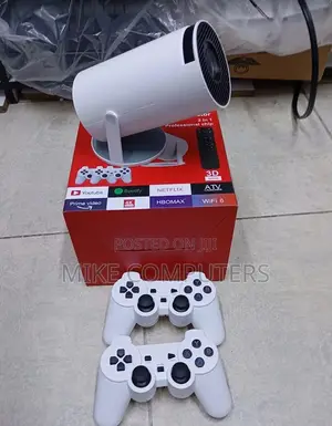 Hy300 Smart Android Projector With Gaming Console150 Inch