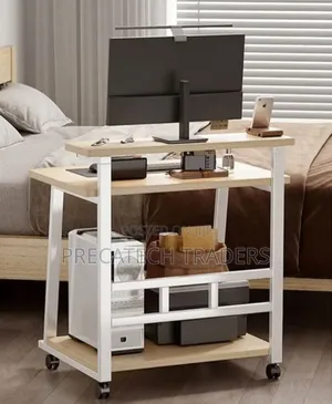 Modern Executive Study Table With Wheels